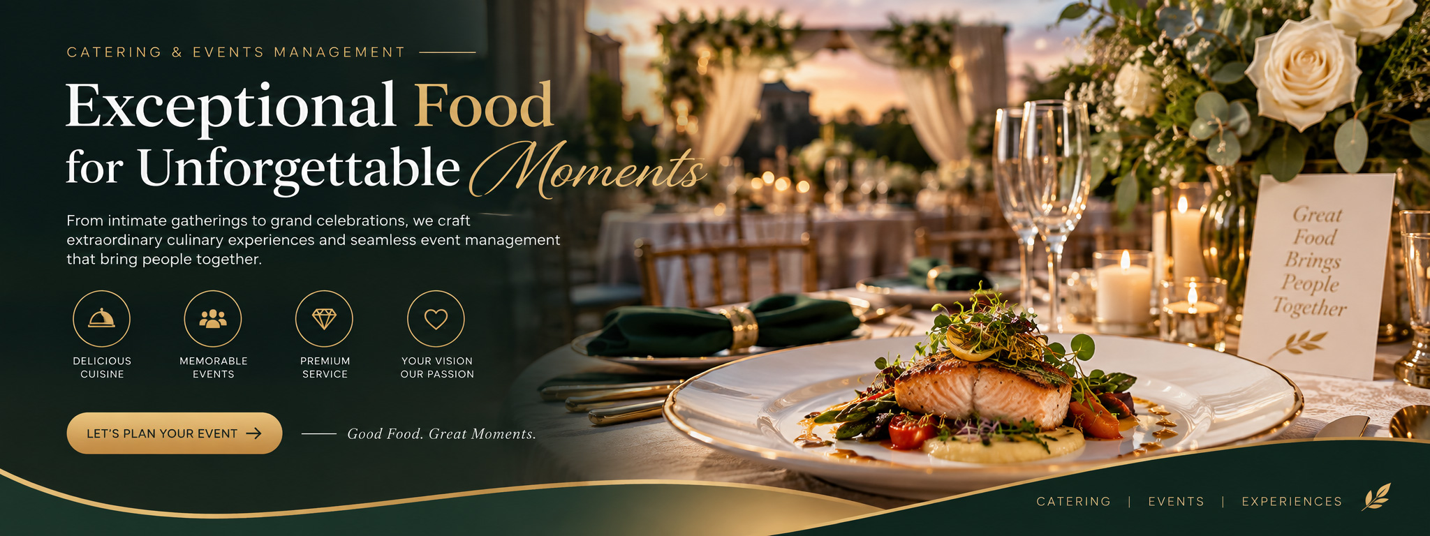 Exceptional Food for Unforgettable Moments — Kailer & Co. LLC Catering and Events Management. Click to explore pricing plans.